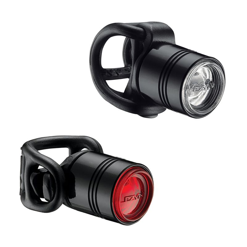 Set di luci per bicicletta Lezyne LED FEMTO Drive nero 3