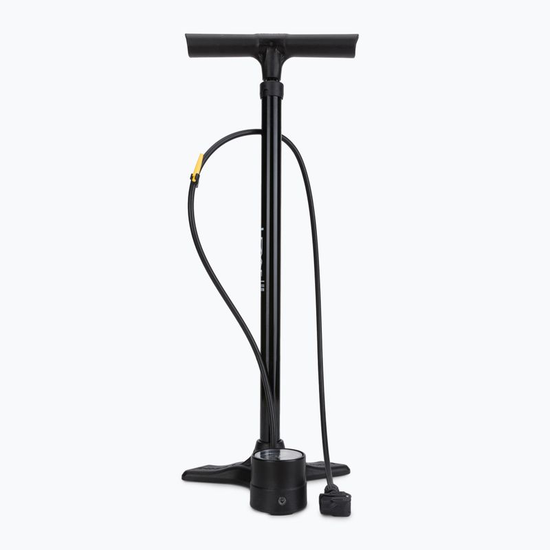 Lezyne Macro Floor DV Pompa per bicicletta a doppia valvola 220psi nero