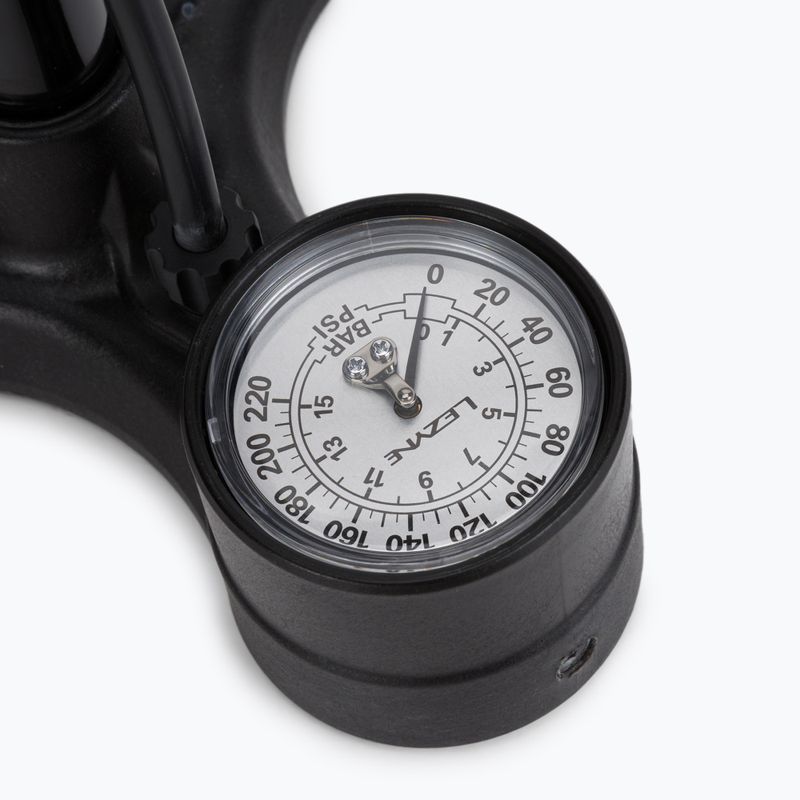 Lezyne Macro Floor DV Pompa per bicicletta a doppia valvola 220psi nero 3