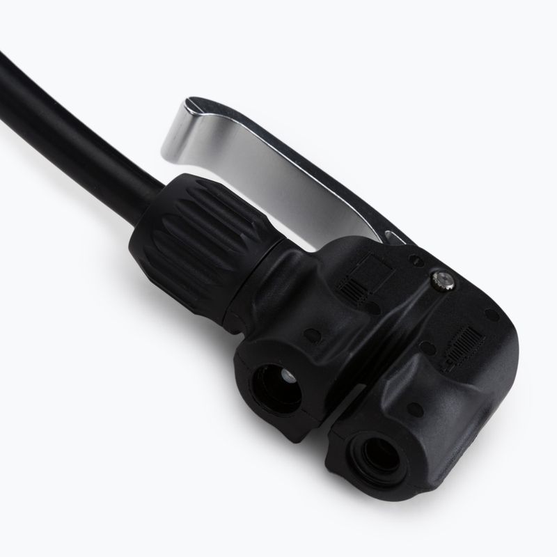 Lezyne Macro Floor DV Pompa per bicicletta a doppia valvola 220psi nero 6