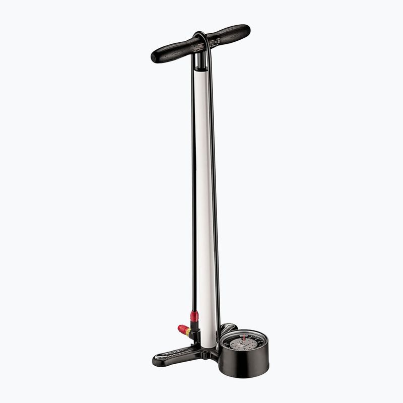 Pompa per bicicletta Lezyne Classic Floor Drive 3.5 220psi nero metallizzato 2