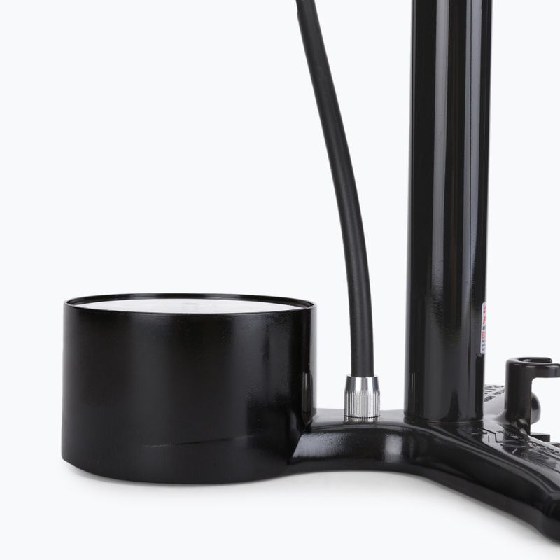 Pompa per bicicletta Lezyne Steel Floor Drive 3.5 nero lucido 4