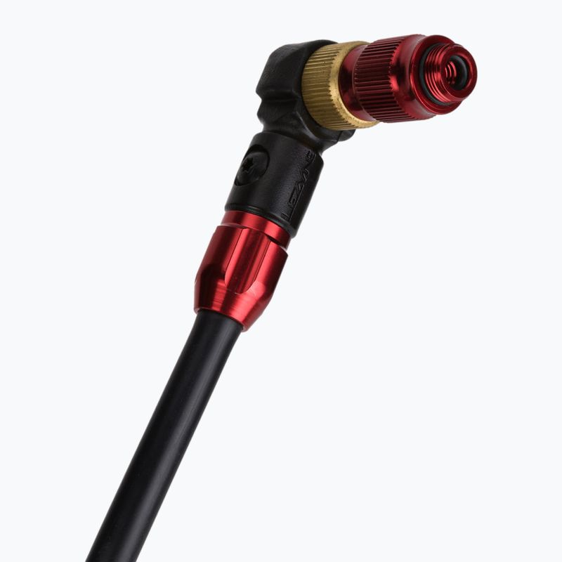 Pompa per bicicletta Lezyne Steel Floor Drive 3.5 nero lucido 5
