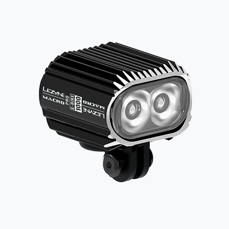 Lezyne E-Bike Macro Drive 1000 luce anteriore per bicicletta nera