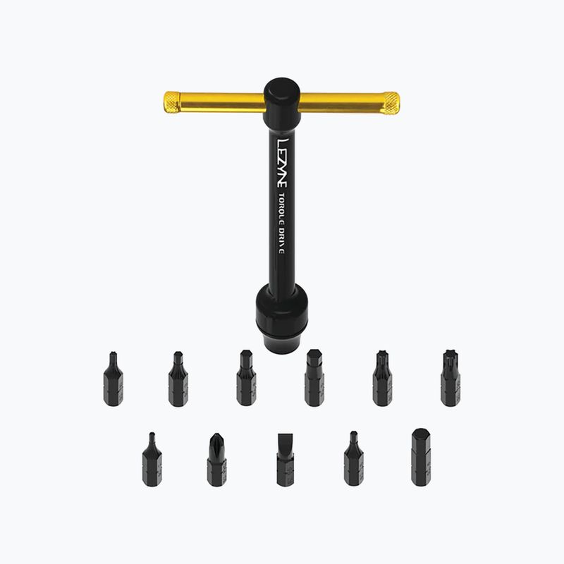 Chiave dinamometrica Lezyne Torque Drive nera/oro 3