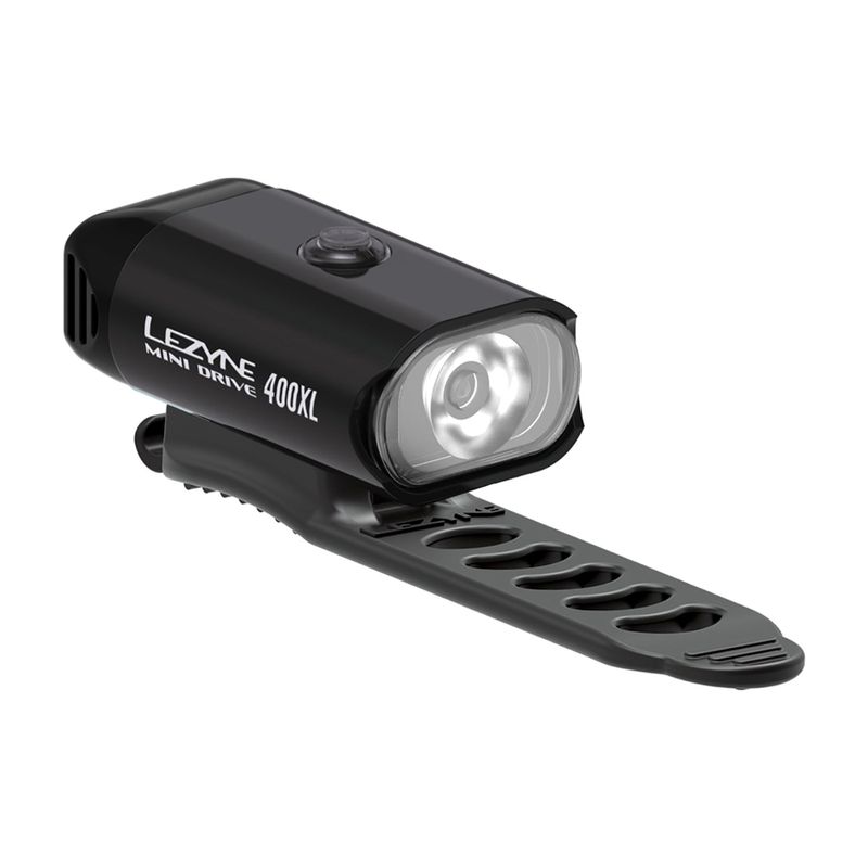 Lezyne Mini Drive 400 USB luce anteriore per bicicletta nera 4