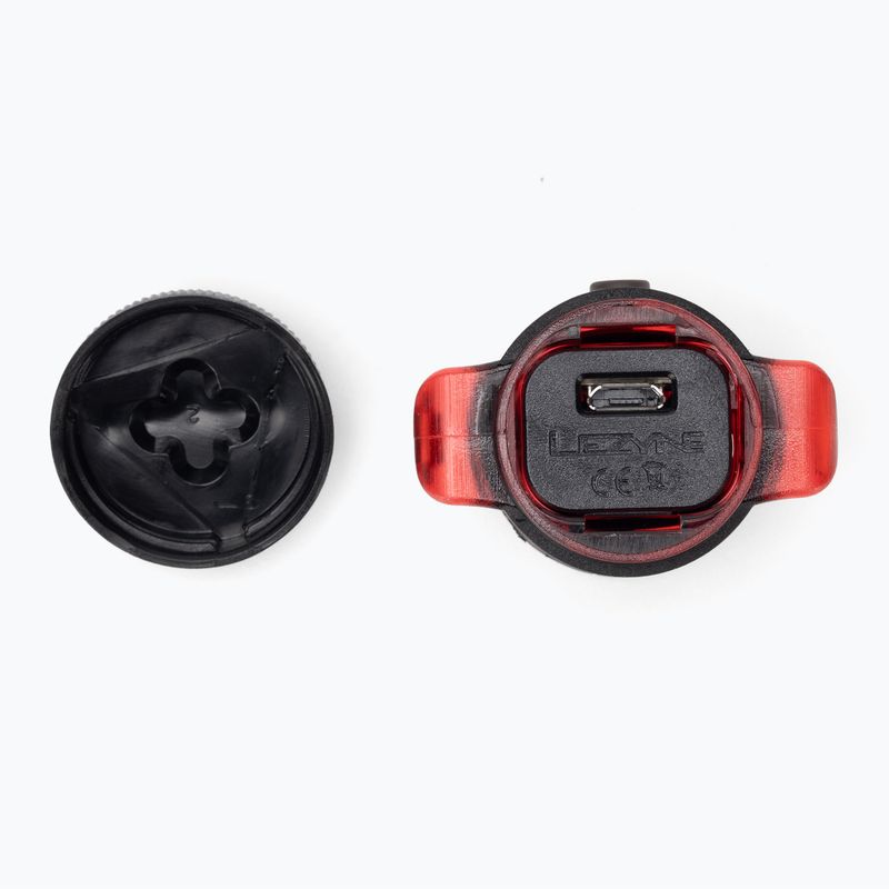 Lezyne set Mini Drive 400FEMTO Drive USB luci per bicicletta nero 4