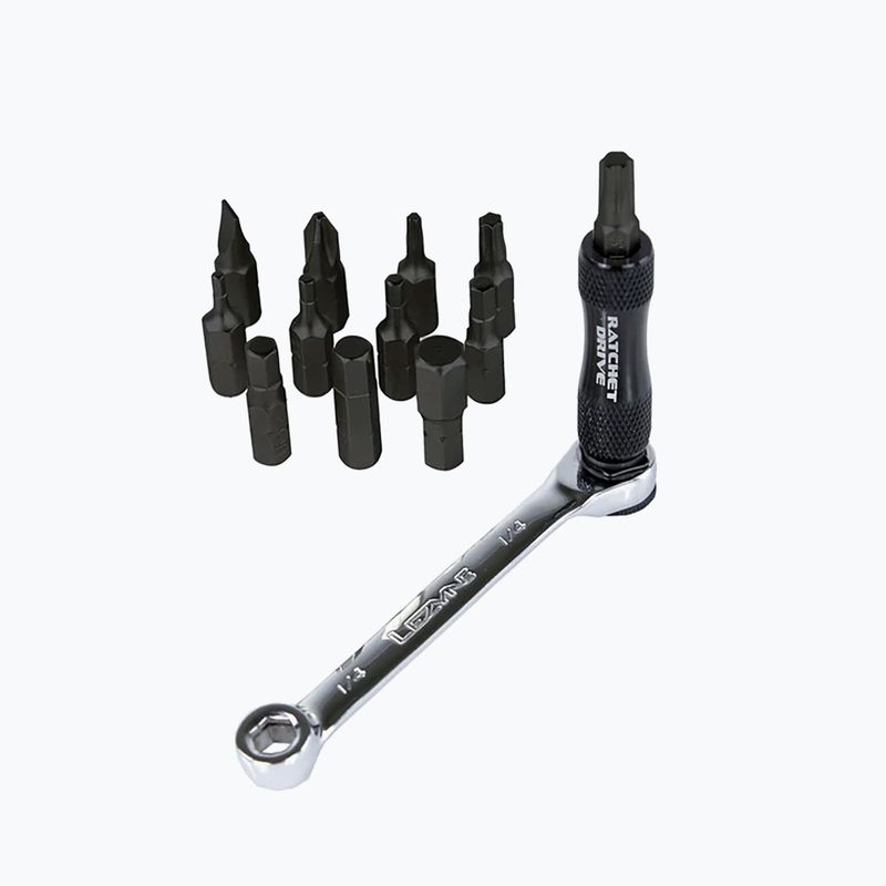 Kit cricchetto Lezyne chiave bici nero