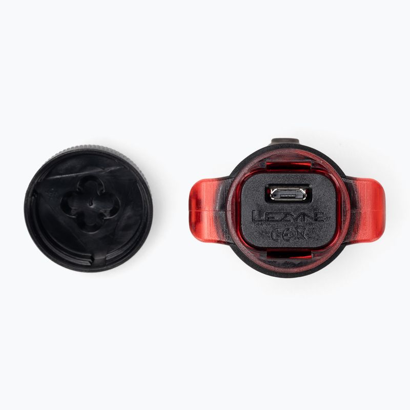 Lezyne set di luci per bicicletta a LED KTV Drive USB 200FEMTO Drive USB nero 4