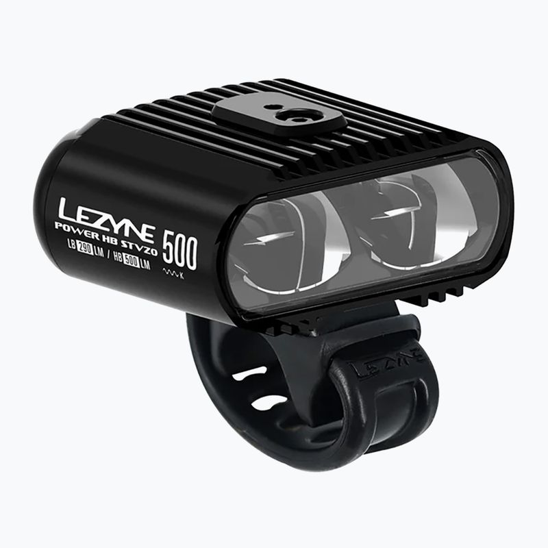 Lezyne Power HB Drive Stvzo 500 Caricato luce anteriore per bicicletta nera