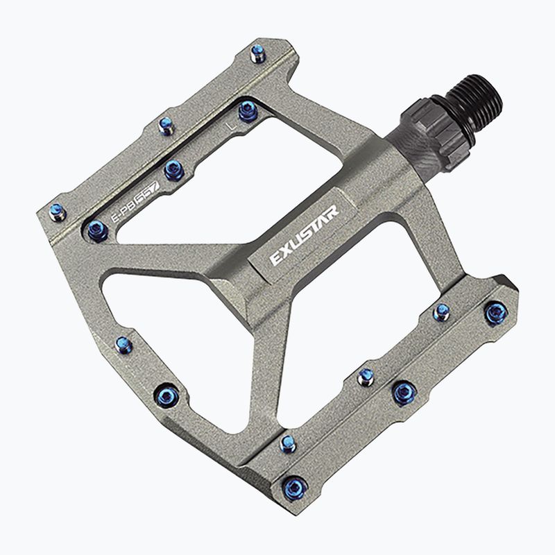 Pedali per bicicletta Exustar PB557 grigio
