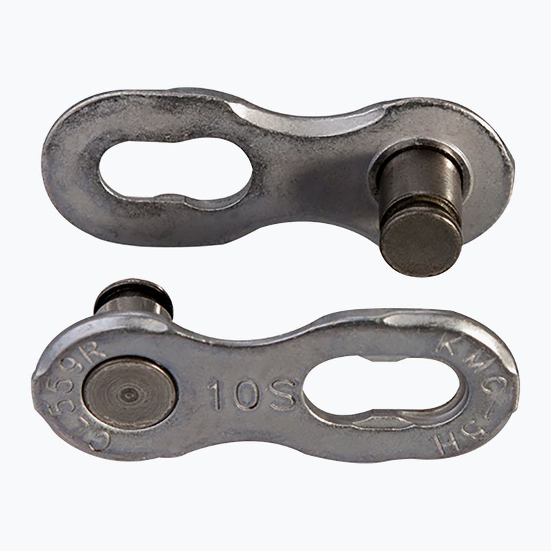 Ingranaggio KMC 10R EPT 2 pezzi argento
