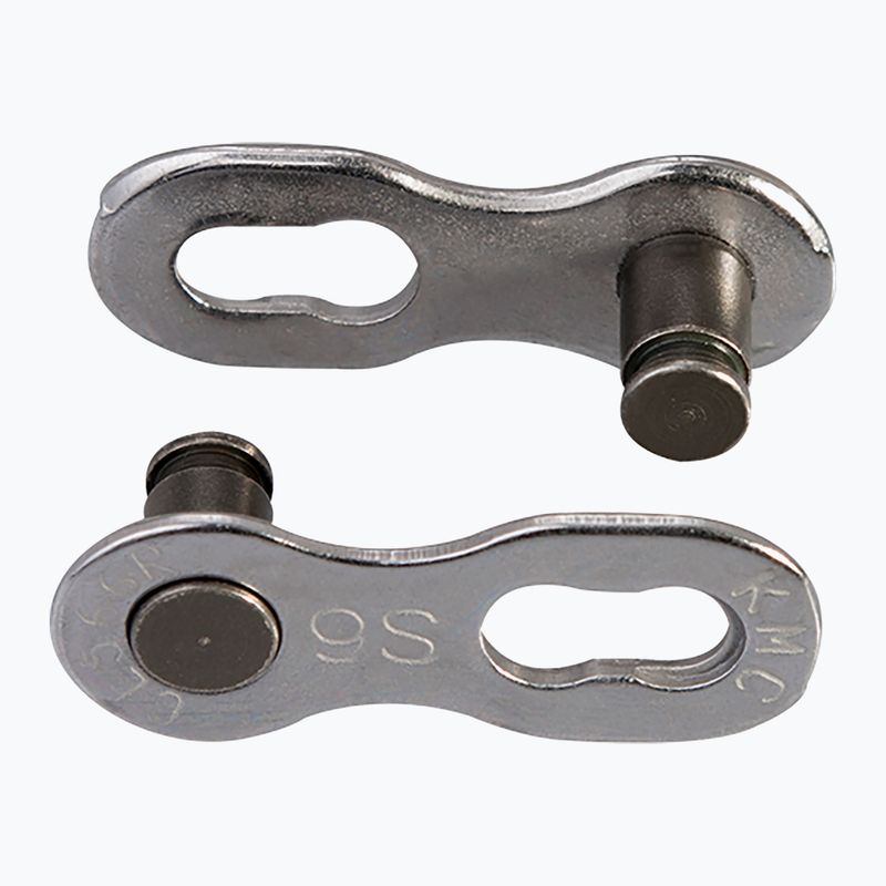 Ingranaggio KMC 9R EPT 2 pezzi argento