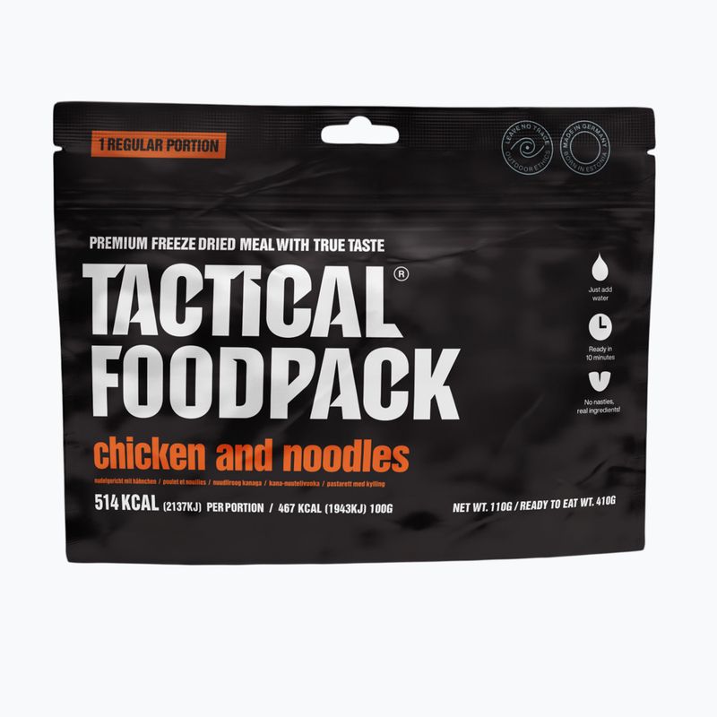 Cibo liofilizzato Tactical Foodpack Pollo e Tagliatelle 410 g 2