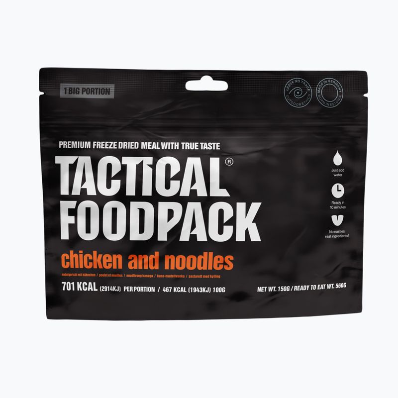 Cibo liofilizzato Tactical Foodpack Pollo e Tagliatelle 150 g 2