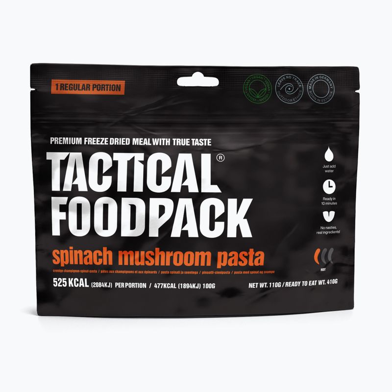 Alimenti liofilizzati Tactical Foodpack Pasta di funghi spinaci Vege 110 g 2