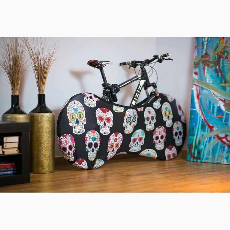 Custodia per ruote da bicicletta VELOSOCK Skulls 3
