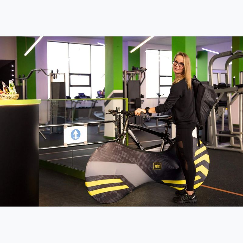 Custodia per ruote da bicicletta VELOSOCK Yellow Lines 3