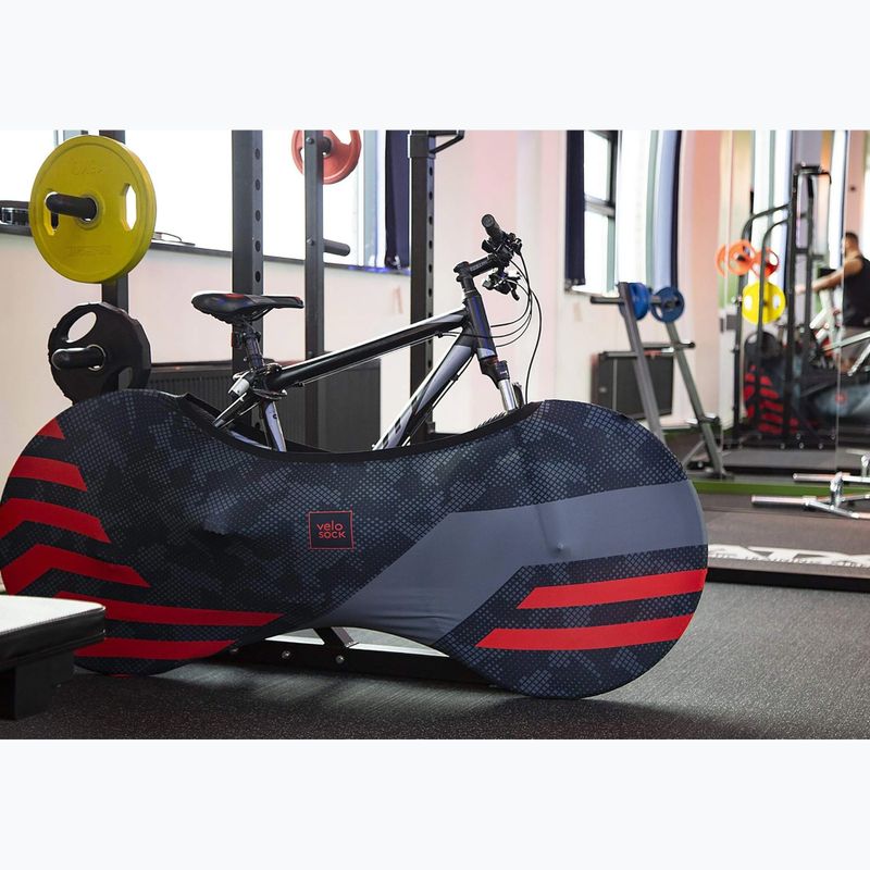 Custodia per ruote da bicicletta VELOSOCK Red Lines 3
