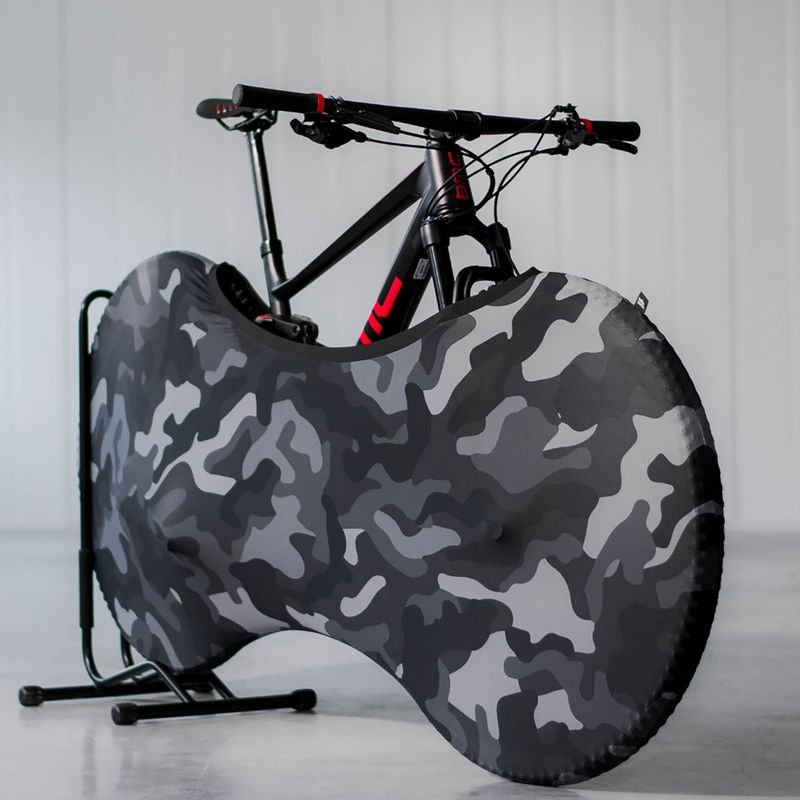 Copriruota per bicicletta VELOSOCK Camo Nero 3