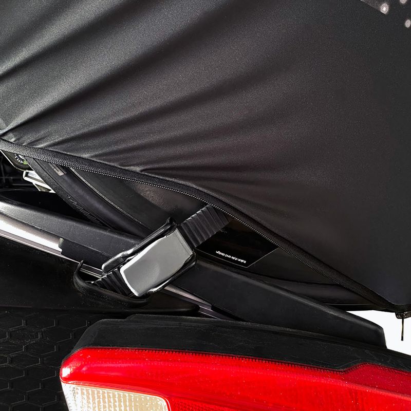 Custodia per bicicletta per il trasporto VELOSOCK Carbon Black Road ST 6