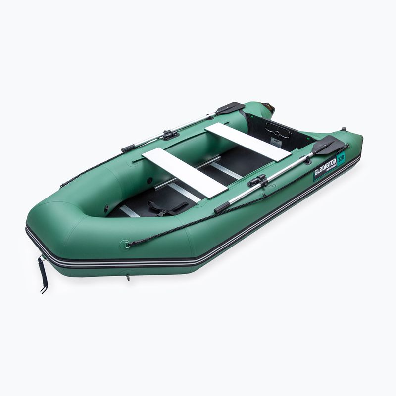 Gommone per quattro persone Gladiator AK320 green 2