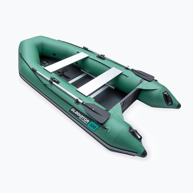 Gommone per quattro persone Gladiator AK320 green 3