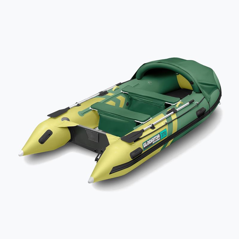 Gommone per cinque persone Gladiator C370 AL green/yellow 4