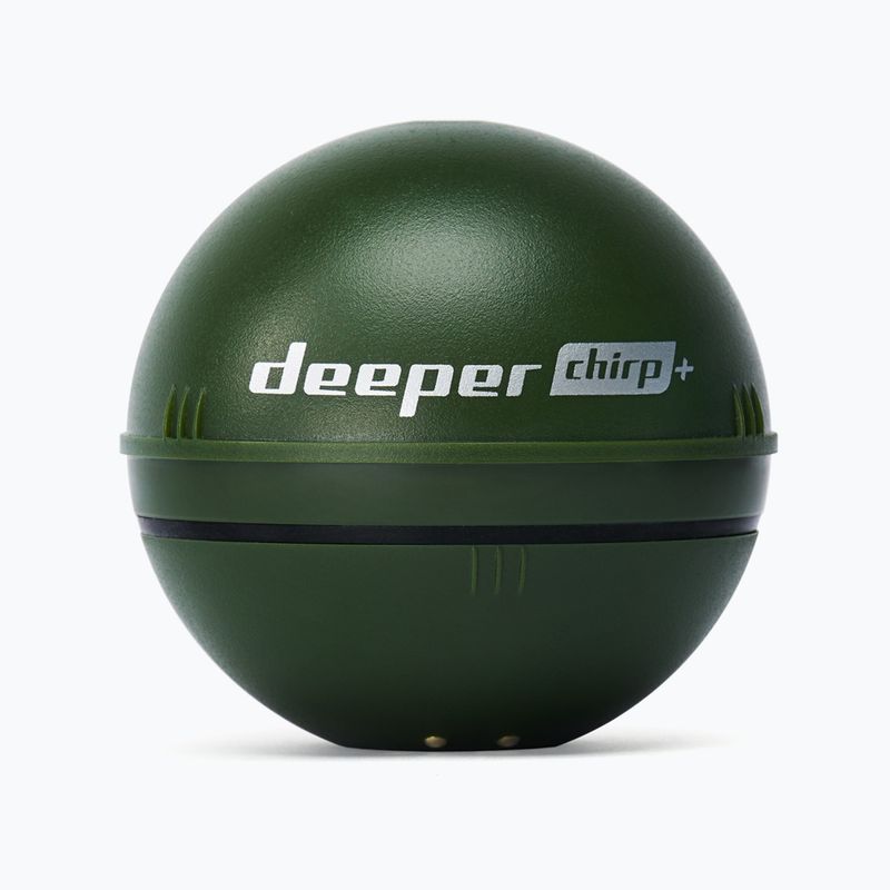 Sonar intelligente Chirp+ verde per la pesca Deeper