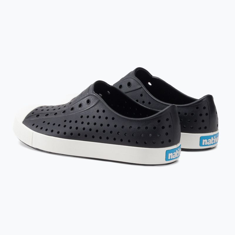 Scarpe native per bambini NA-12100100 Jefferson jiffy nero/bianco conchiglia 3
