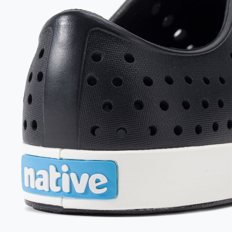 Scarpe native per bambini NA-12100100 Jefferson jiffy nero/bianco conchiglia 8