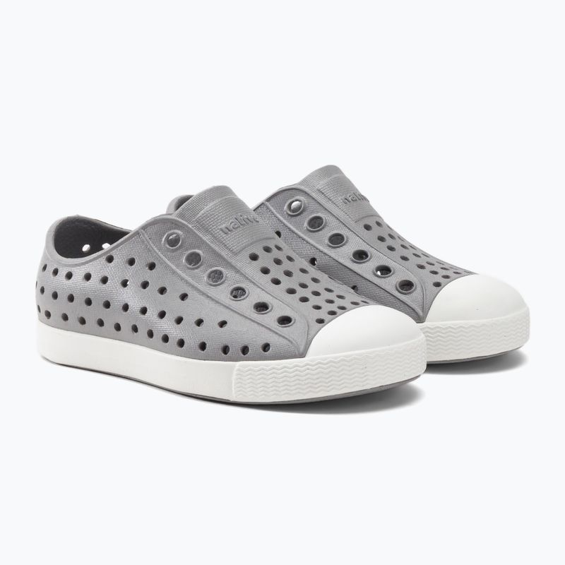 Scarpe Native per bambini NA-13100100 Jefferson pigeon grigio/bianco conchiglia 5