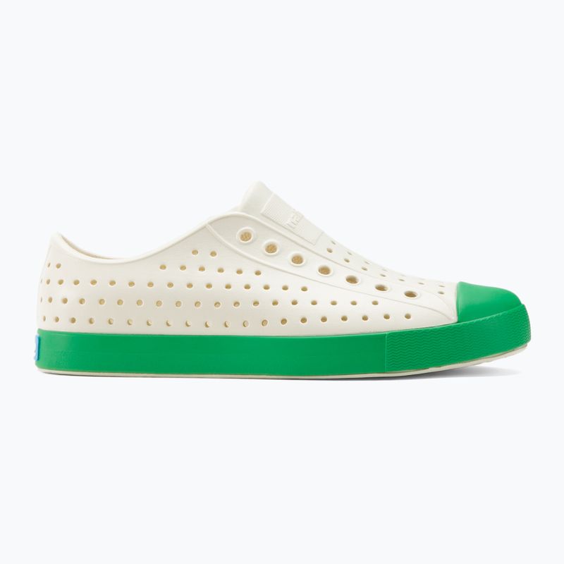 Scarpe Native NA-11100100 Jefferson bone bianco/verde picnic 2