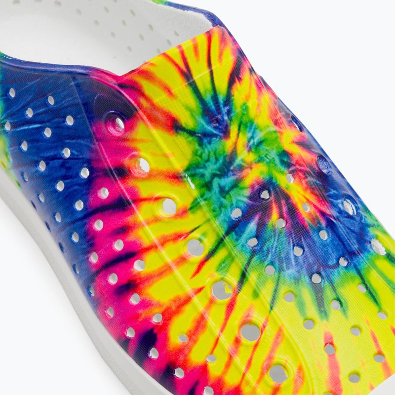 Scarpe Native NA-11100101 Jefferson Print shell white/shell white/neon multi tie dye 8
