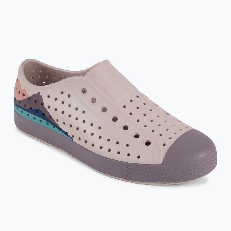 Scarpe Native NA-11100102 Jefferson Block rosa/viola/montagna di frontiera