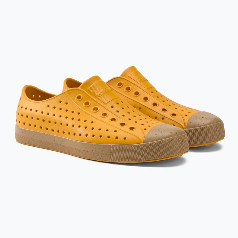 Scarpe Native NA-11100148 Jefferson Bloom giallo grano/beige mandorla/specchiature jiffy 5