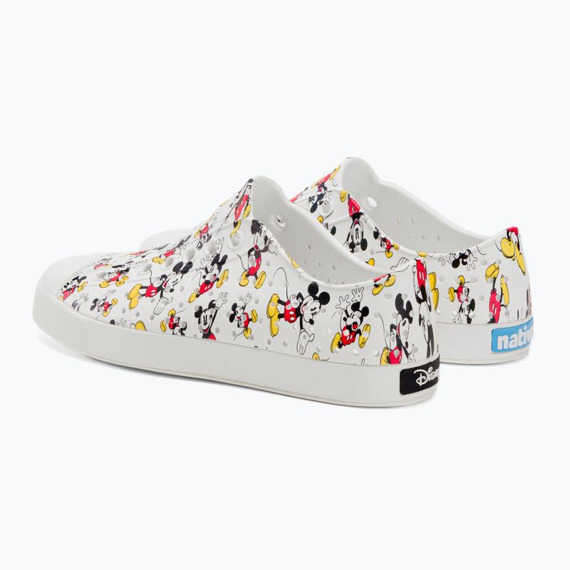 Scarpe Native NA-11112001 Jefferson Print Disney conchiglia bianca/conchiglia bianca/stampa integrale 3