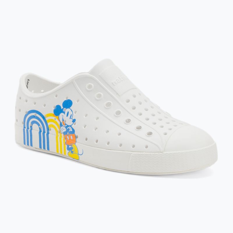 Scarpe Native per bambini NA12112001 Jefferson Print Disney Jr conchiglia bianca/conchiglia bianca/positive mickey