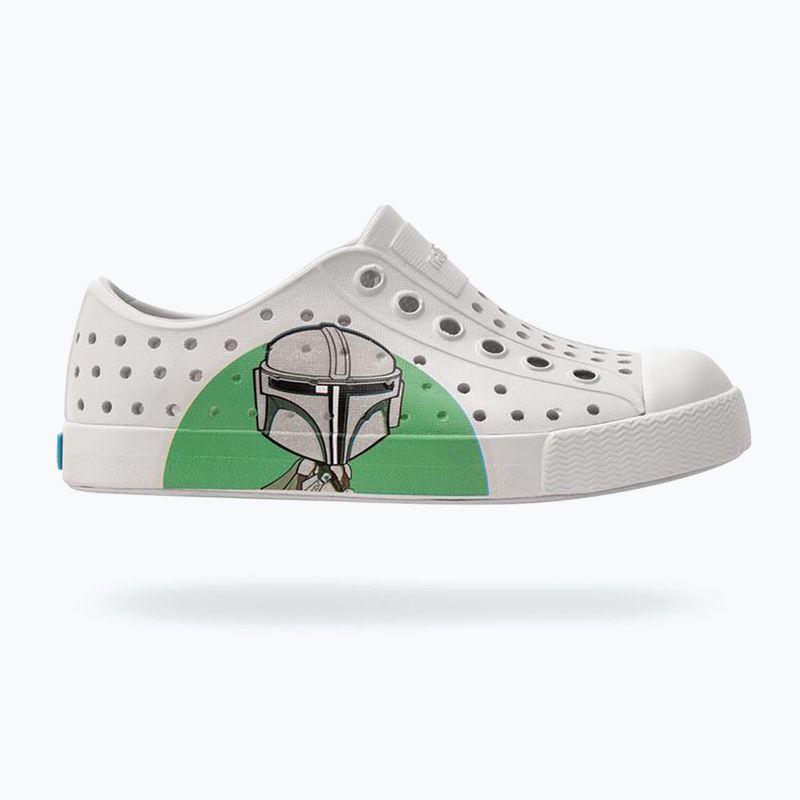 Scarpe Native per bambini NA-12112602 Jefferson Block Jr frost grey/frost grey/mando bff 11