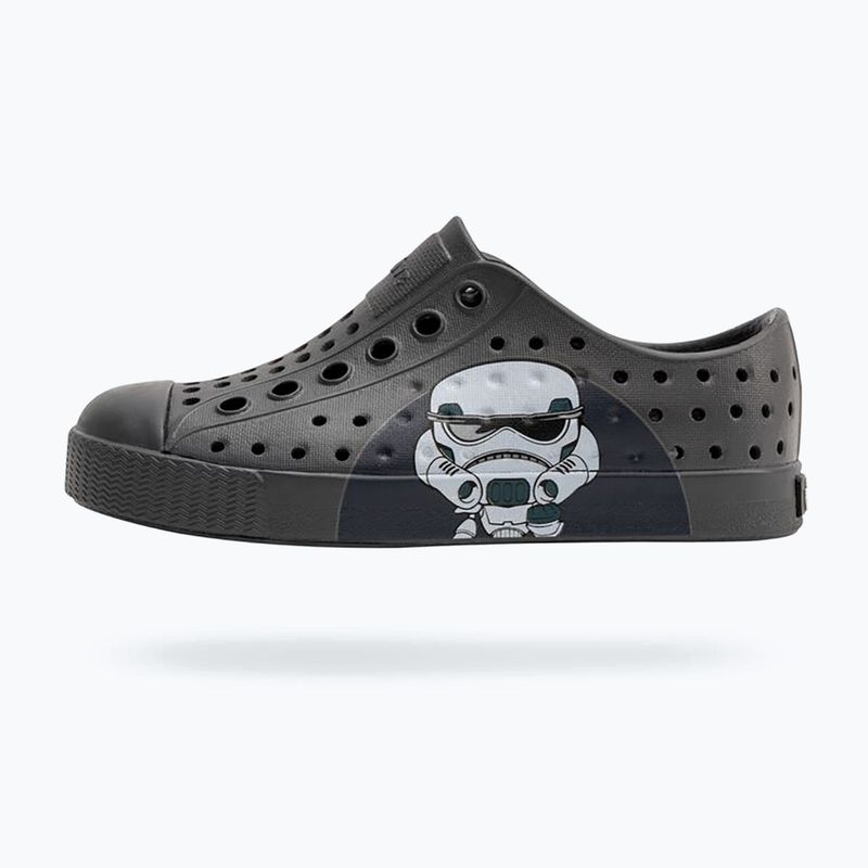 Scarpe Native per bambini NA-12112602 Jefferson Block Jr dublin grey/dublin grey/darth bff 10