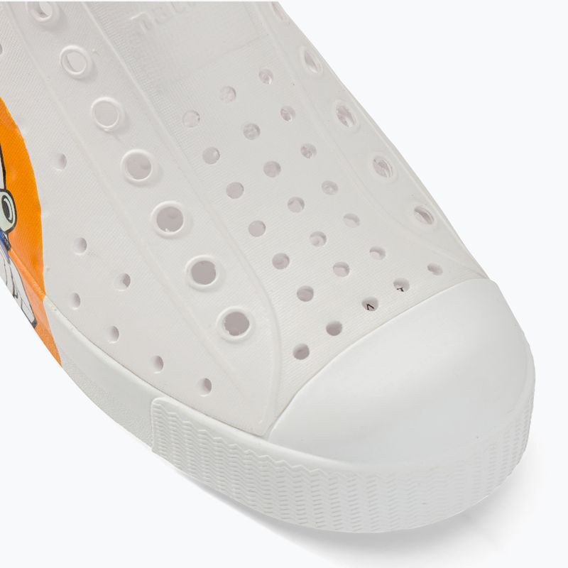 Native scarpe per bambini NA-12112602 Jefferson Block Jr shell white/shell white/droids bff 7