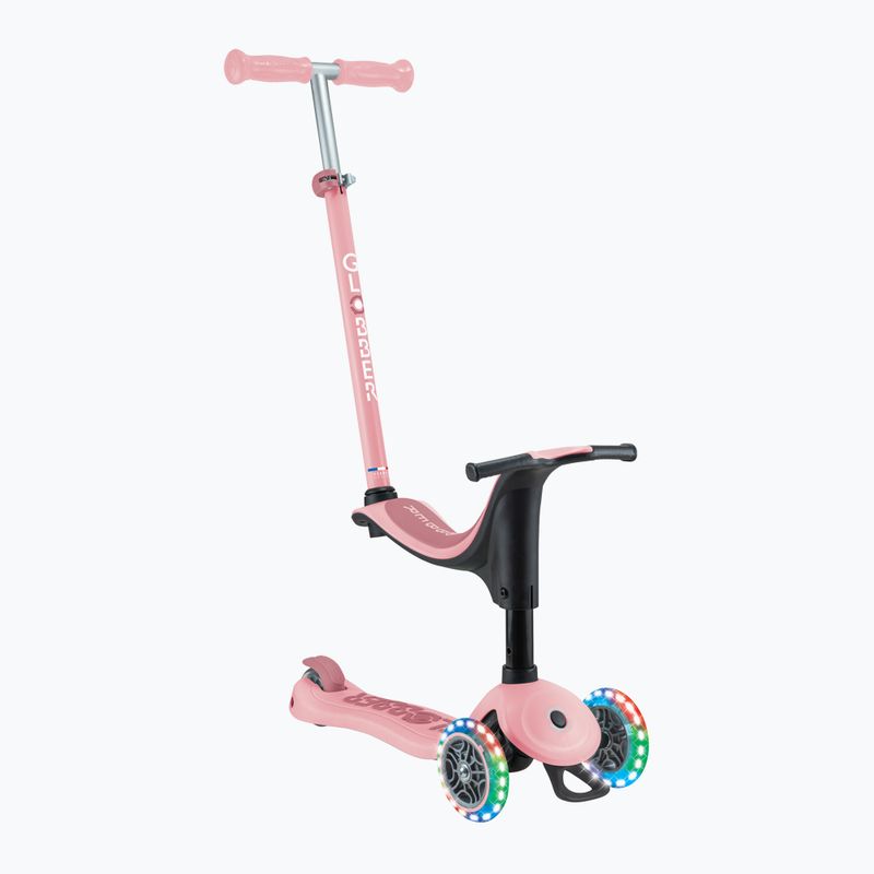 Monopattino a tre ruote per bambini Globber Go.Up Deluxe Lights rosa intenso 2