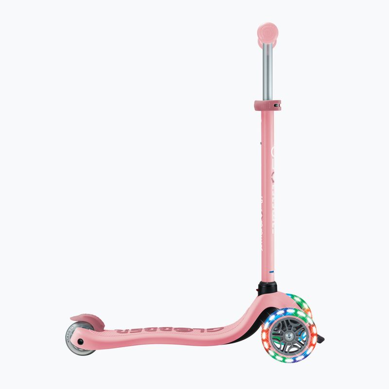 Monopattino a tre ruote per bambini Globber Go.Up Deluxe Lights rosa intenso 11