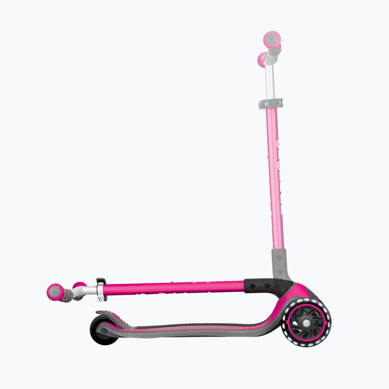 Globber Master Lights, monopattino triciclo per bambini rosa intenso 4