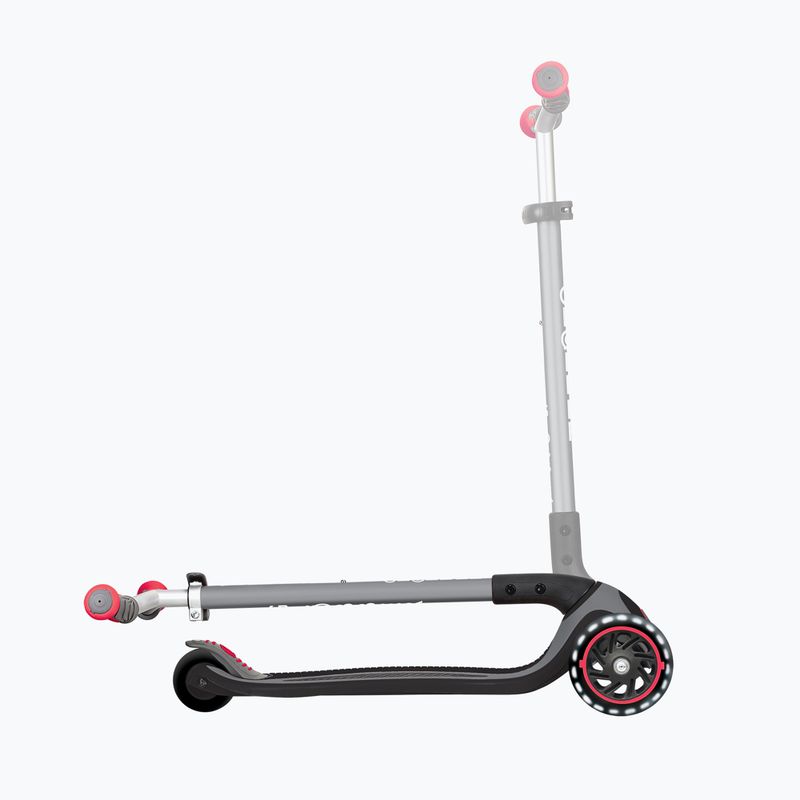 Globber Master Lights nero/rosso monopattino triciclo per bambini 4