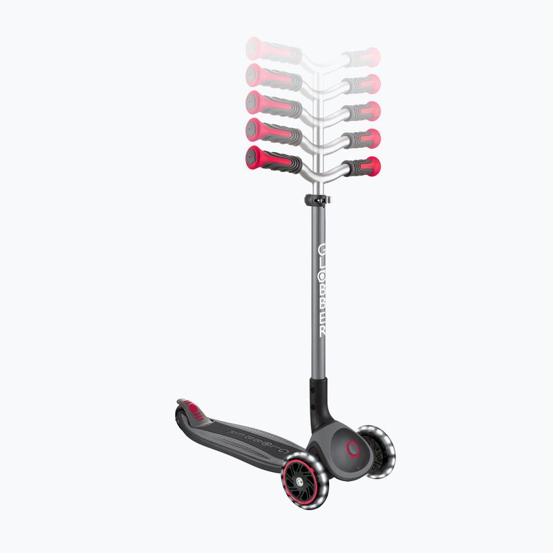 Globber Master Lights nero/rosso monopattino triciclo per bambini 5