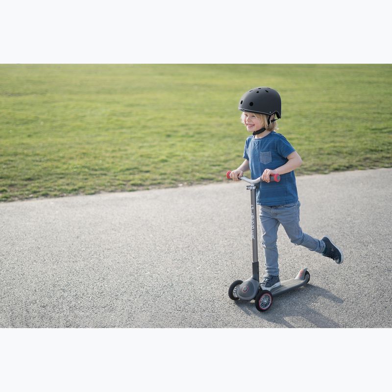 Globber Master Lights nero/rosso monopattino triciclo per bambini 9