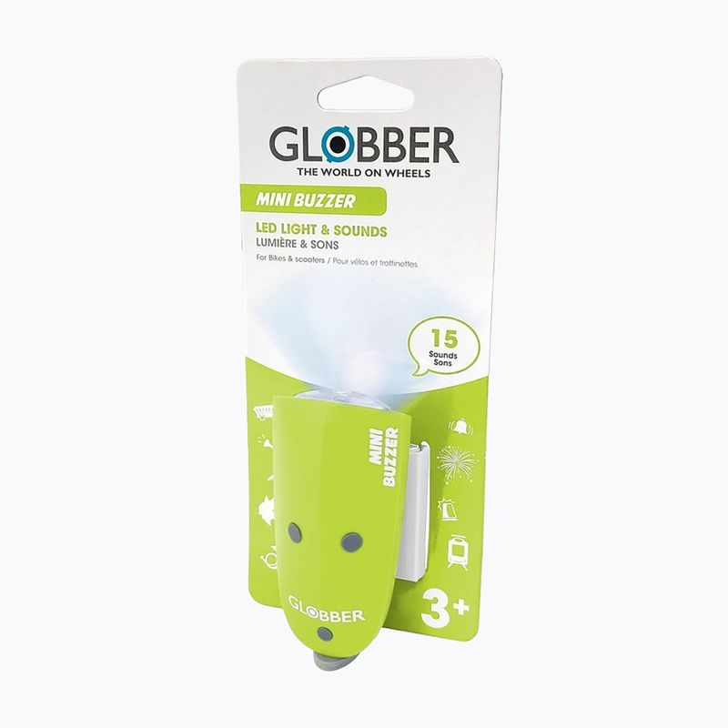 Luce con clacson Globber Mini Buzzer lime green 2