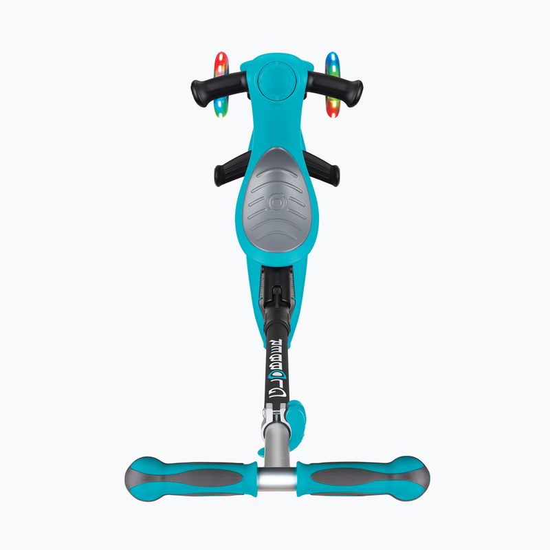 Globber Go.Up Deluxe Lights triciclo scooter per bambini verde acqua 4