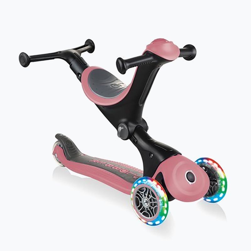 Globber Go.Up Deluxe Lights triciclo per bambini rosa pastello intenso 6